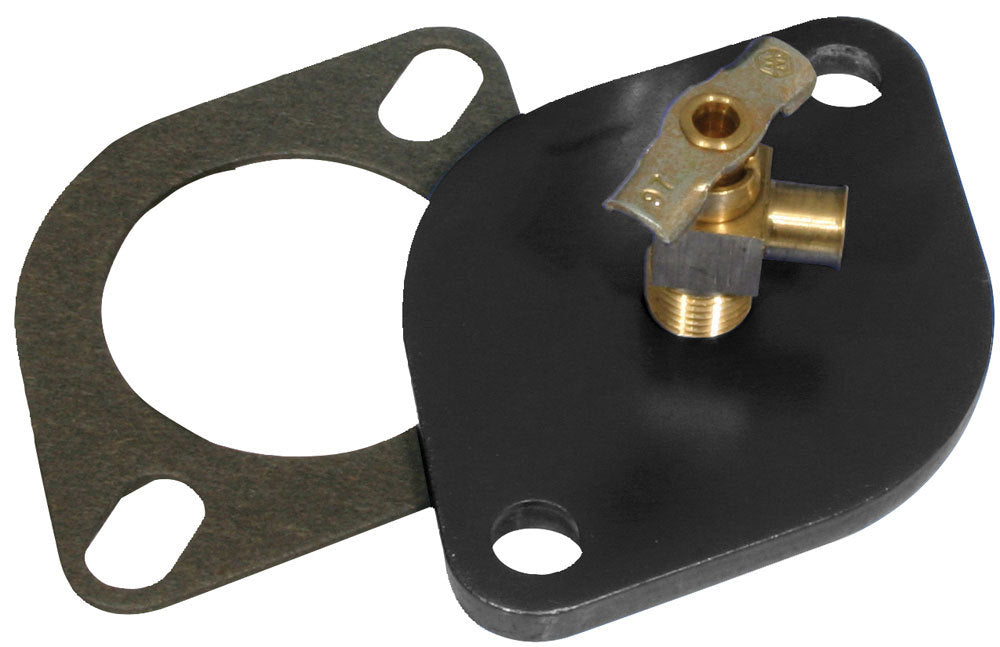 Chevy V8 Water Neck Bleeder Plate  -  63432