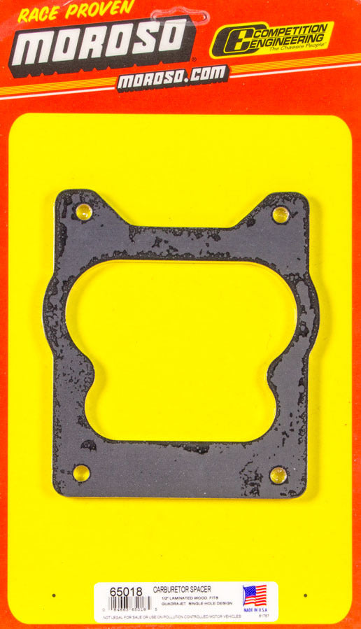 Carburetor Spacer- 1/2in Thick - Q-Jet  -  65018