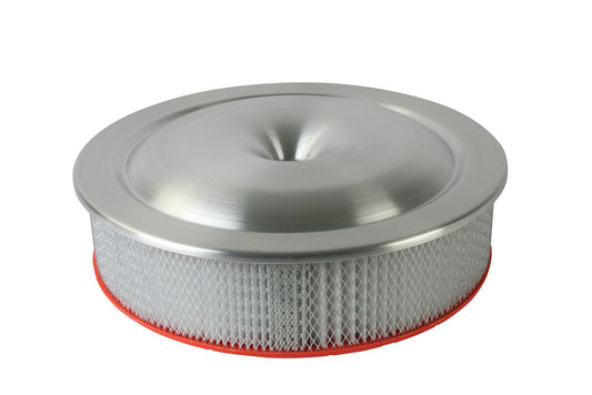 16in Alum. Air Cleaner - Low Profile 7-5/16 Neck  -  65920