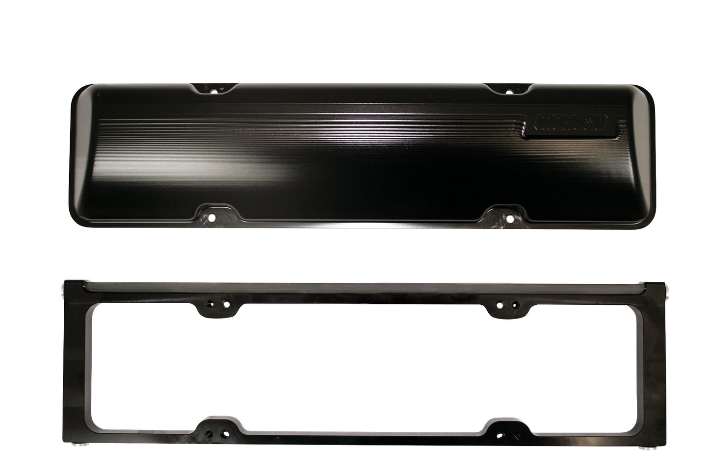 SBC Billet Alm Valve Cover Set 2-Piece Design  -  68051