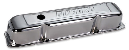 Chrome B/E Valve Covers BBM Tall w/Baffle  -  68181