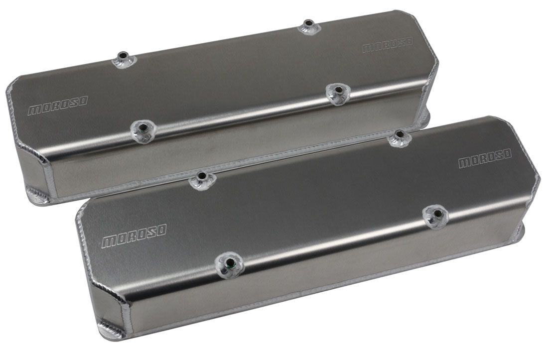 SBC Fab Alm Valve Cover Set -MBE 10/13 Deg Heads  -  68321