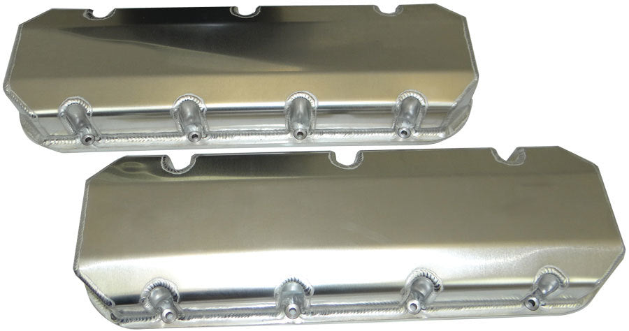 BBC Billet Rail Valve Cover Set wo/Logo  -  68353