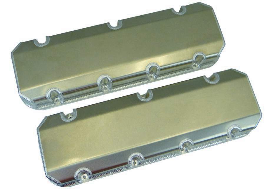 BBC Fab Alm Valve Covers w/Brodix SR20 Heads  -  68487