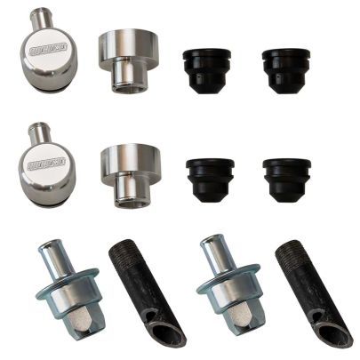 Crankcase Evac System w/ Billet Push-In Breathers  -  68866