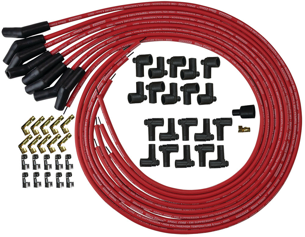 Blue Max Ignition Wire Set - Red  -  73214