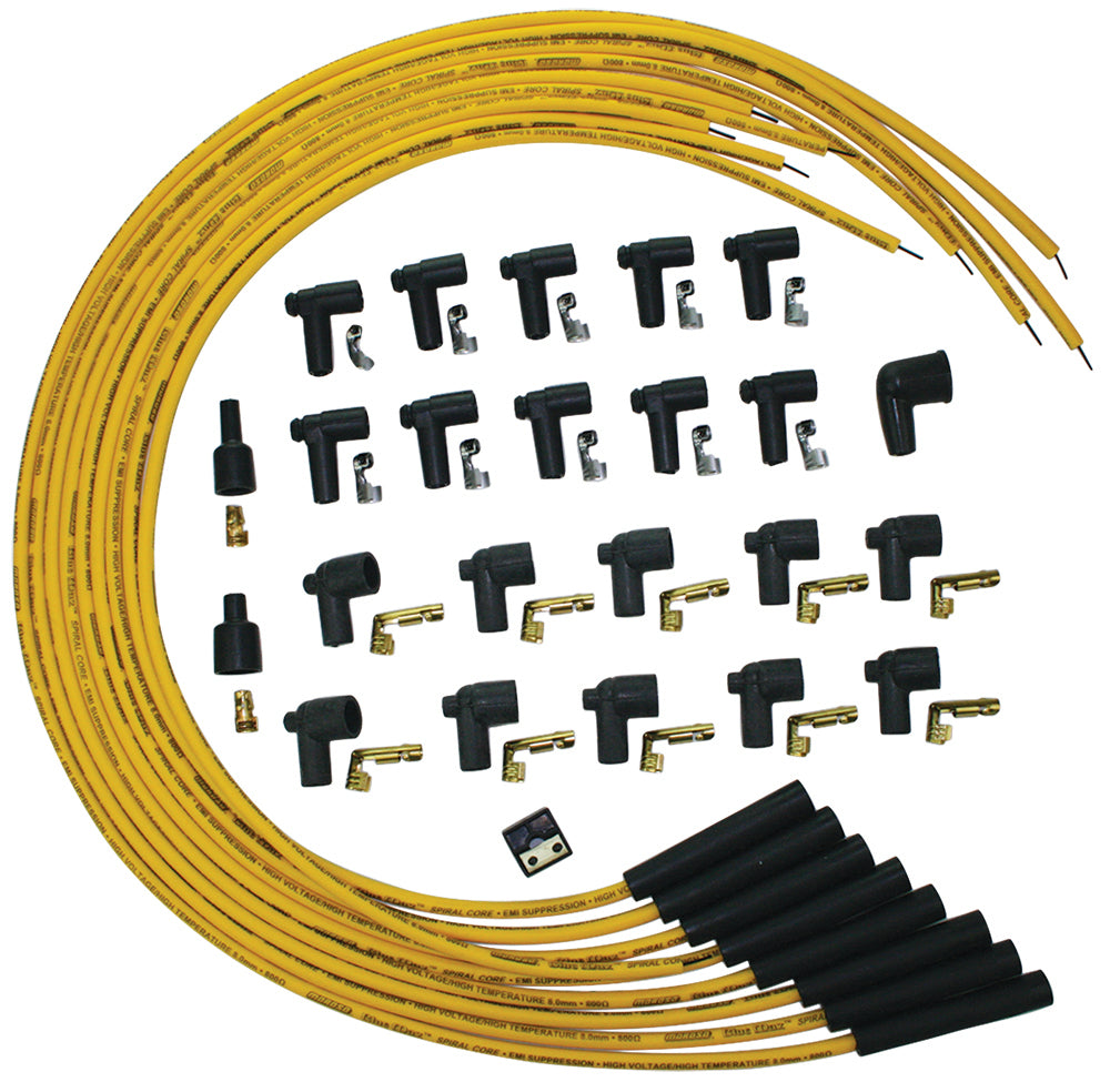 Blue Max Ignition Wire Set - Yellow  -  73216