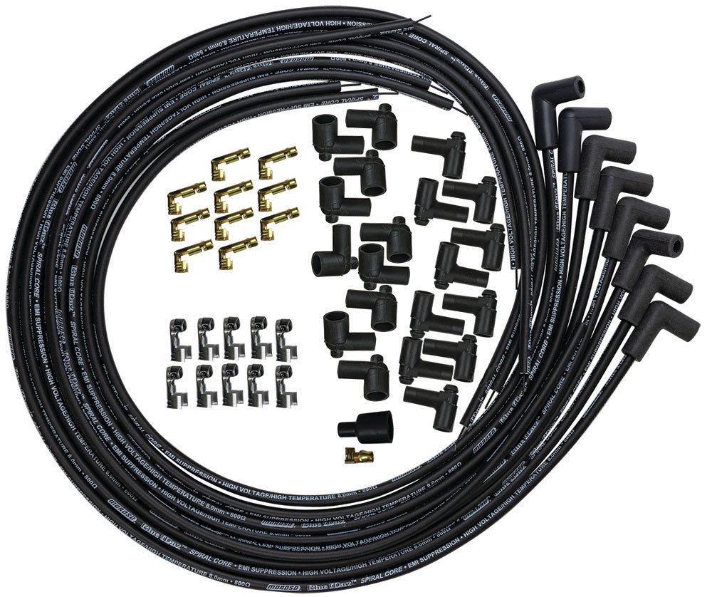 Blue Max Ignition Wire Set - Black  -  73231