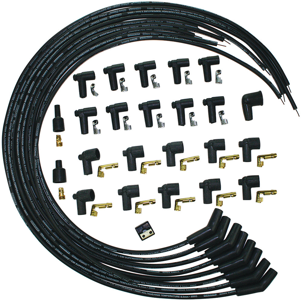 Blue Max Ignition Wire Set - Black  -  73233