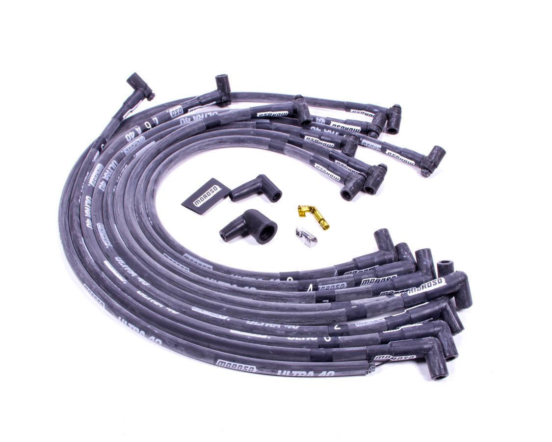 Ultra 40 Plug Wire Set - Black  -  73817