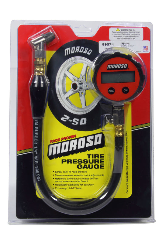 Tire Gauge 0-15 Digital Backlit  -  89574