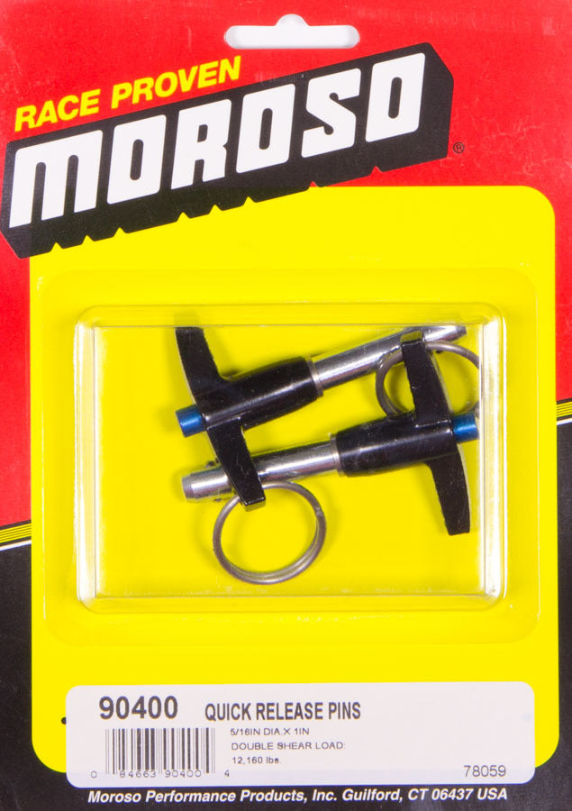 Pin Rear Release Tool Quick Release Pins (2) 5/16 x 1in - 90400 – Must Go Faster Racing