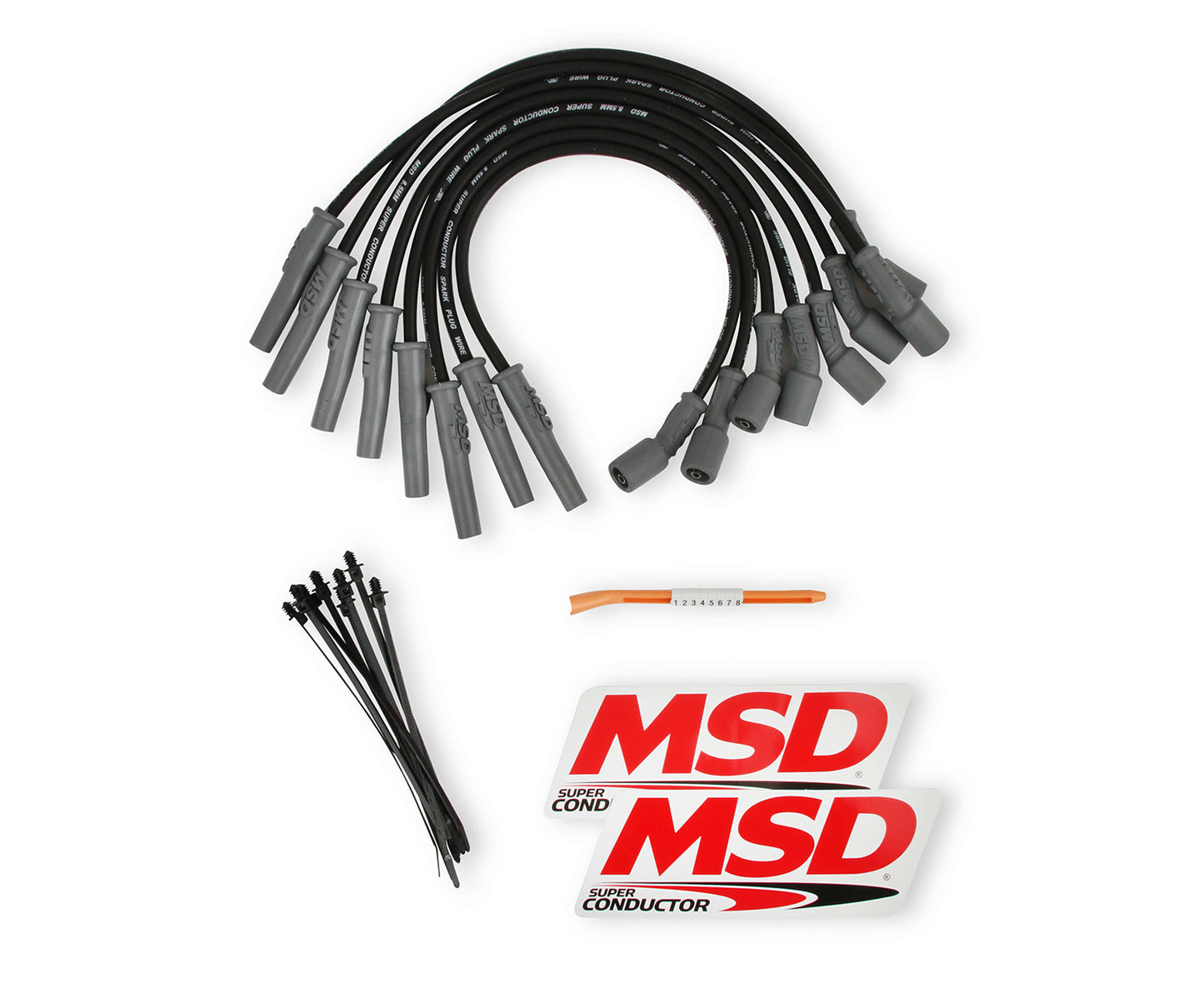 8.5mm Plug Wire Set Ford Raptor 10-15 6.2L Black  -  31633