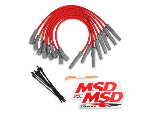 8.5mm Plug Wire Set Ford Raptor 10-15 6.2L Red  -  31639