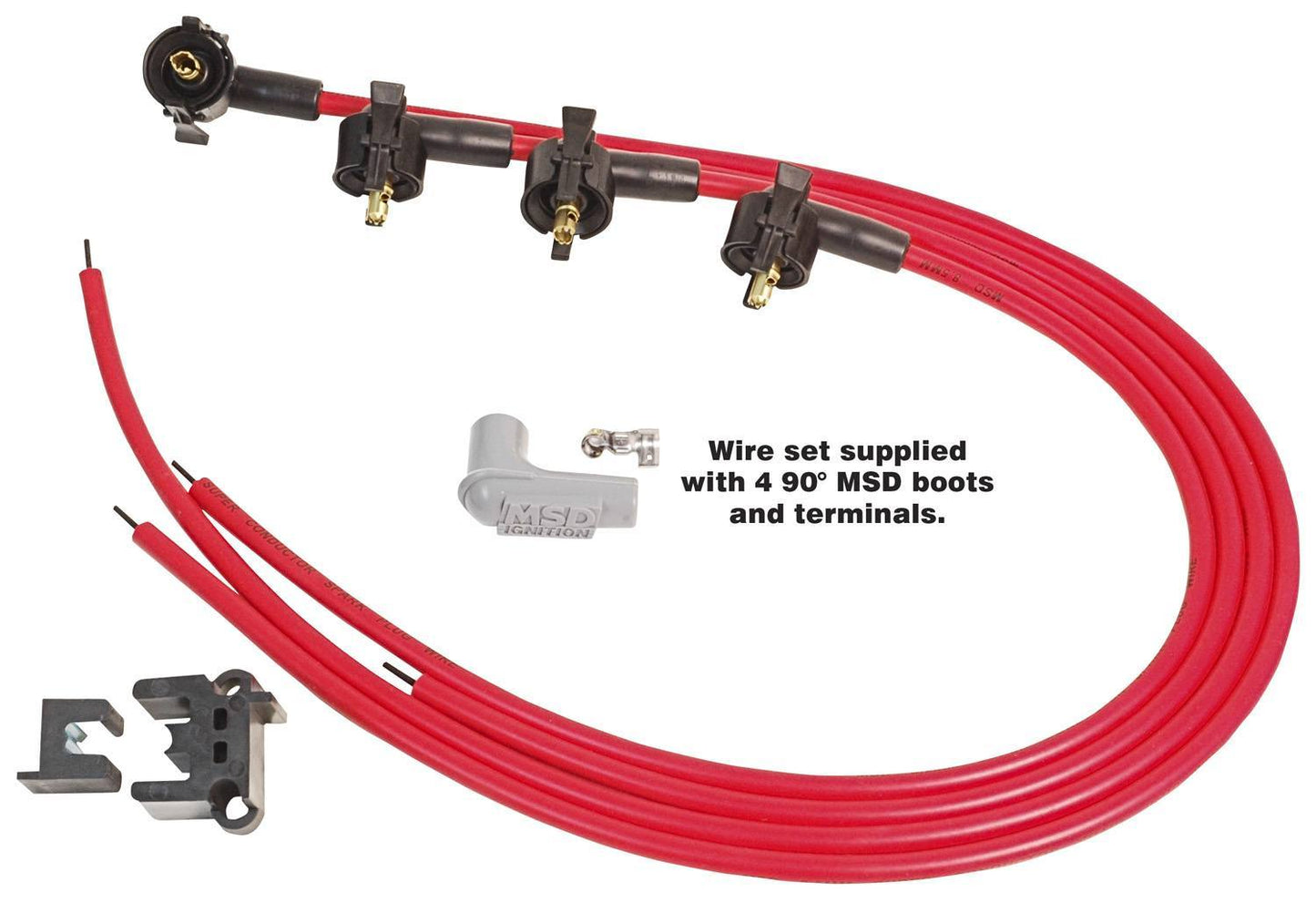 8.5mm Spark Plug Wire Set - 4-Cyl. Midget  -  31689