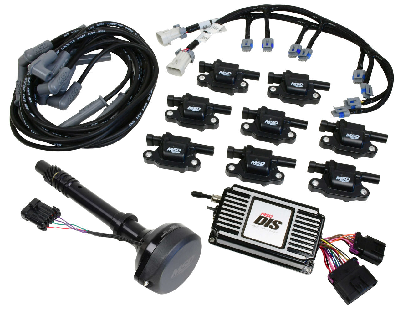 DIS Ignition Kit - Black SBC/BBC  -  601513