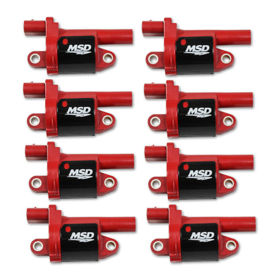 Coil Red Round GM V8 2014-Up 8pk  -  82688