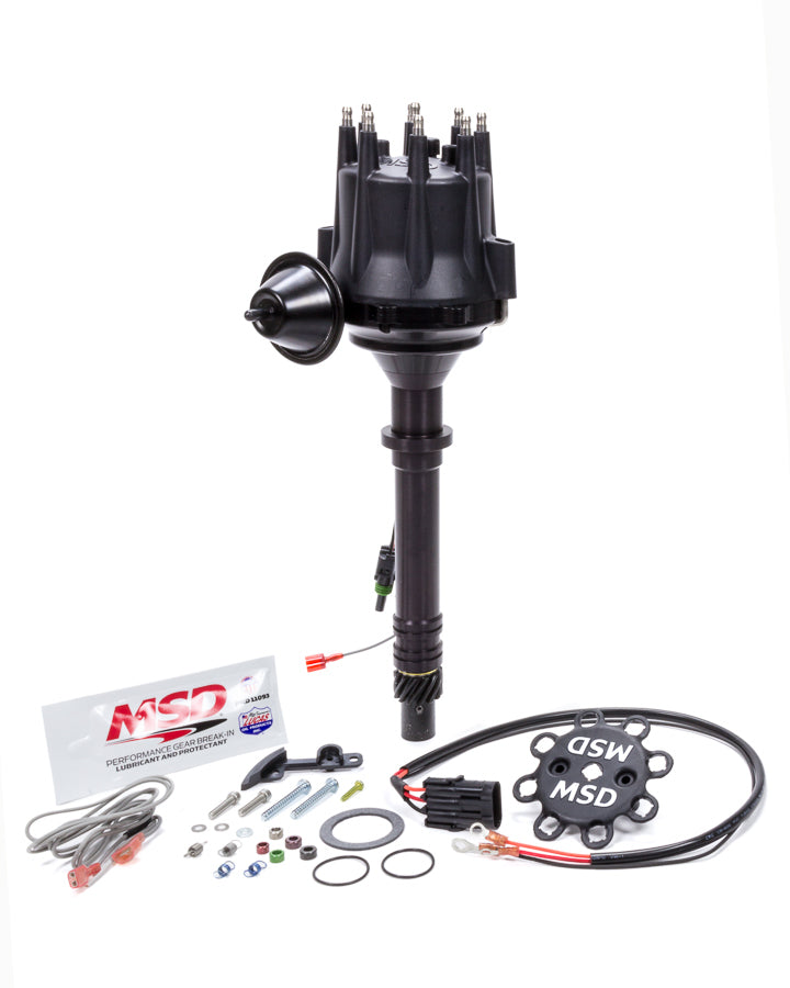 Chevy V8  Billet RTR Distributor - Black  -  83603