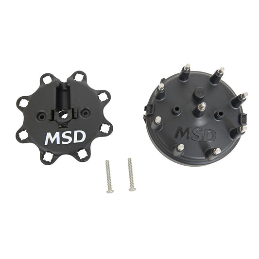 Distributor Cap - Ford HEI- Black  -  84083