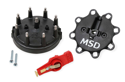 Cap & Rotor Kit - 85-95 Ford - Black  -  84823