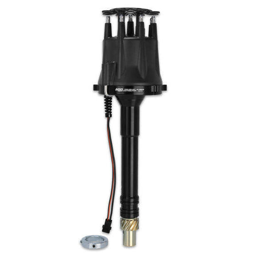 Chevy V8 Pro Billet Distributor Black Finish  -  85505