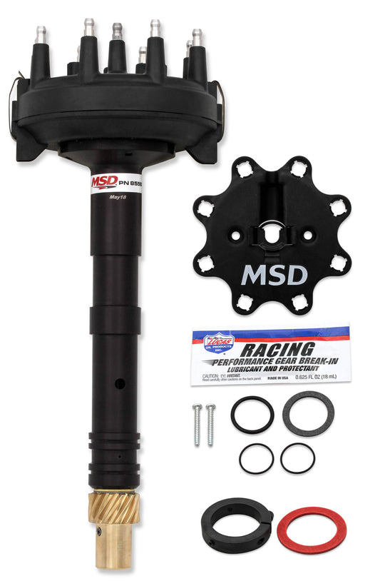 BBC L/P Crank Trigger Distributor - Black  -  85583