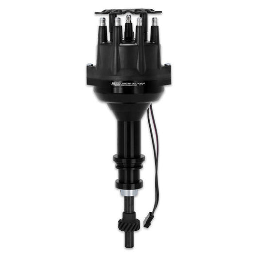 SBF 351W Pro Billet Distributor Black Finish  -  85783