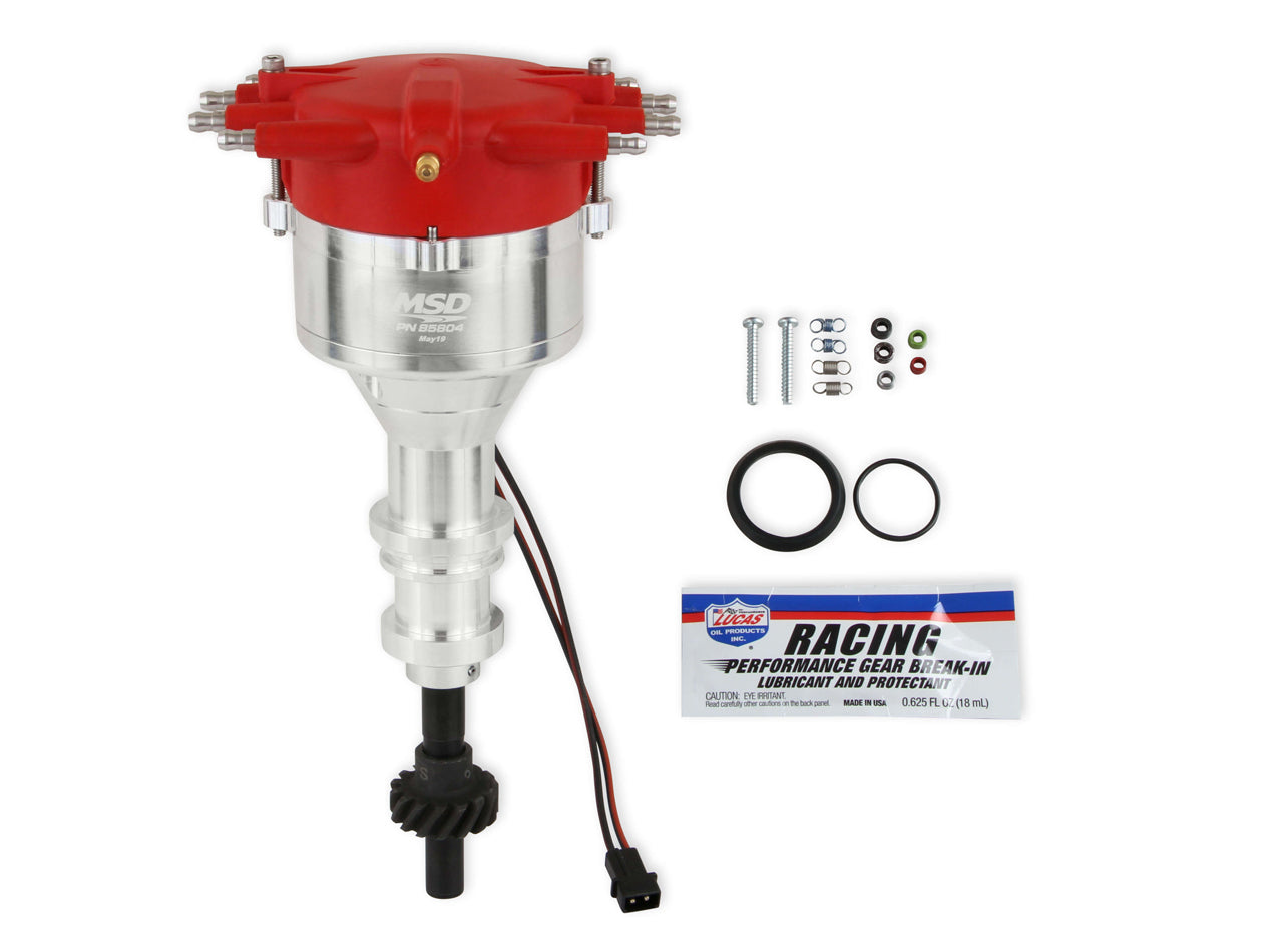 BBF Billet Distributor w/Low Profile Crab Cap  -  85804