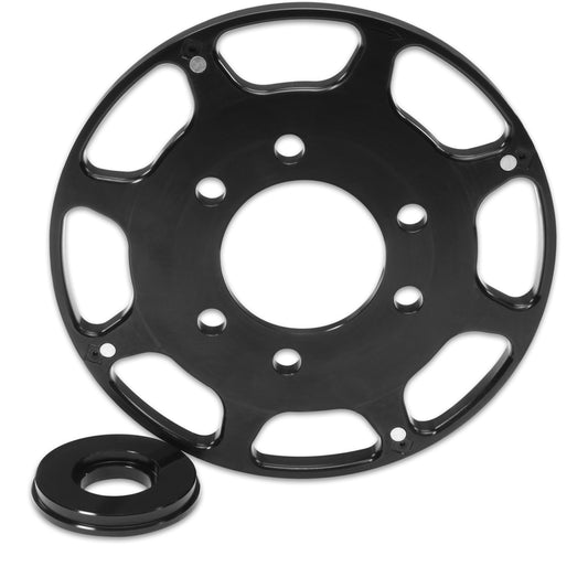 SBC 7in Crank Trigger Wheel Black  -  86113