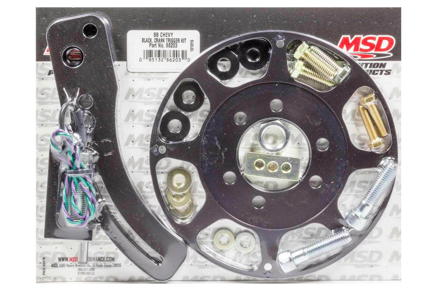 BBC Crank Trigger Kit Black  -  86203