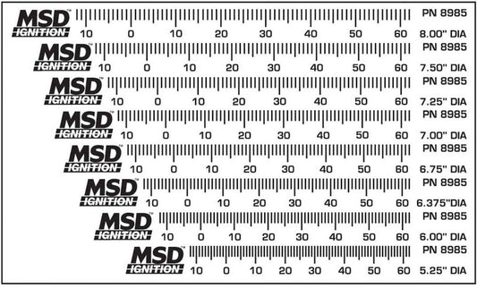 Timing Tape Kit - Universal (8)  -  8985