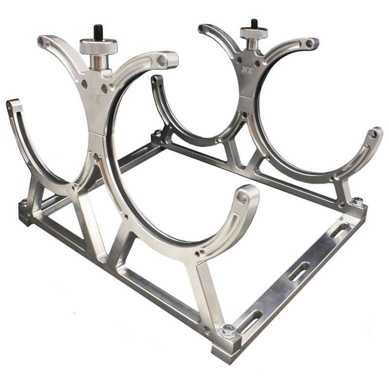 Billet Alm Dual Nitrous Bottle Bracket  -  11108D