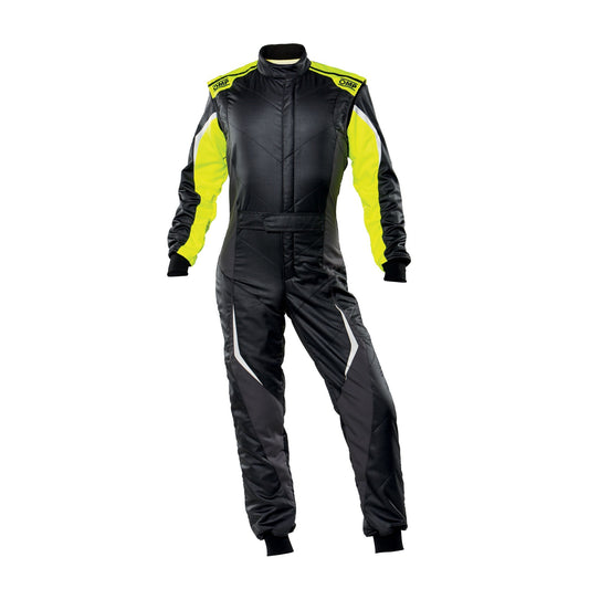 TECNICA EVO SUIT BLACK/Y ELLOW SIZE 52 FIA 8856-2  -  IA0-1859-B01-SF-178-52