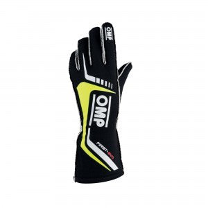 First EVO Gloves Black And Yellow Medium  -  IB0-0767-A01-178-M