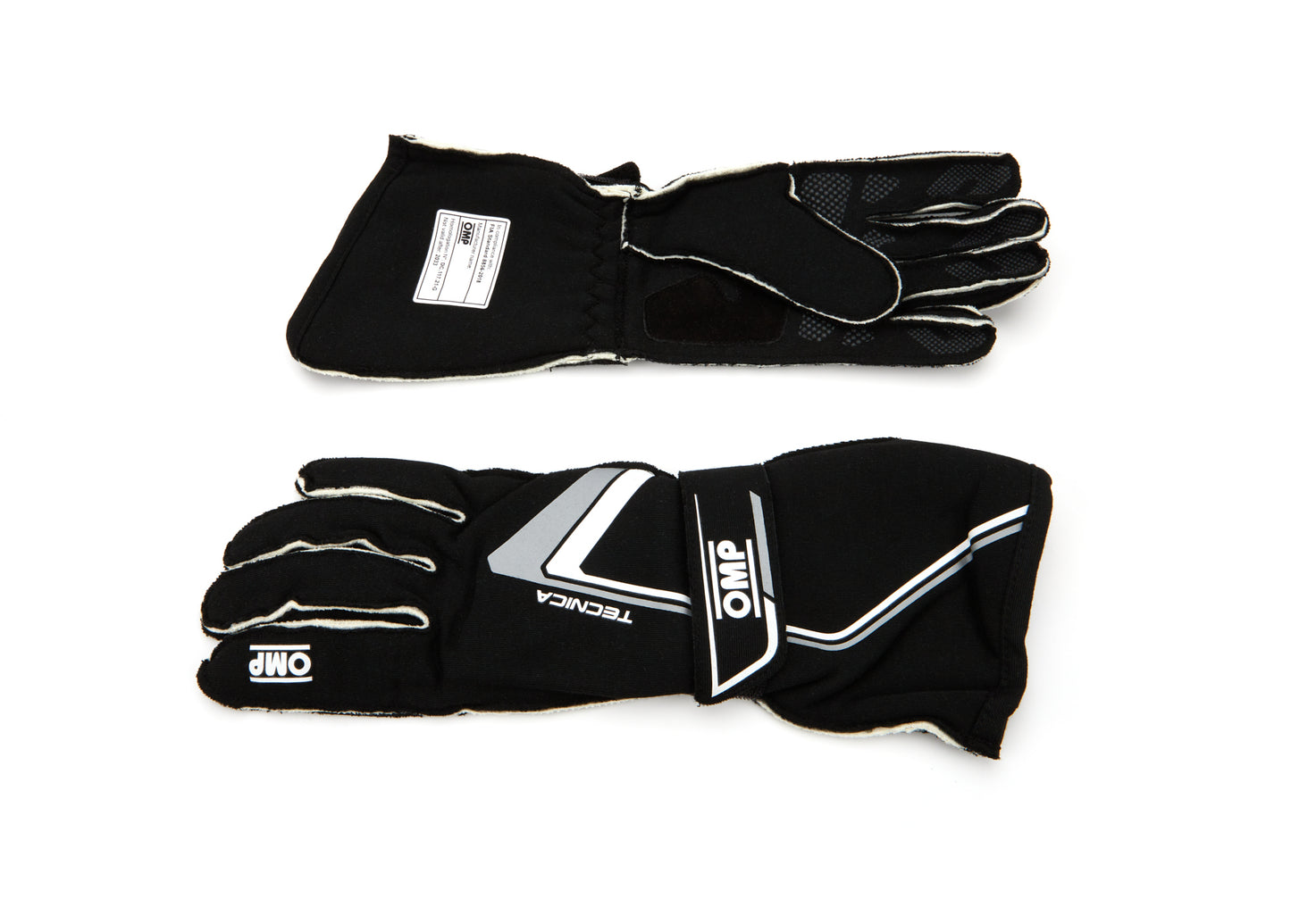 Tecnica Gloves Black And White Large  -  IB0-0772-A01-071-L