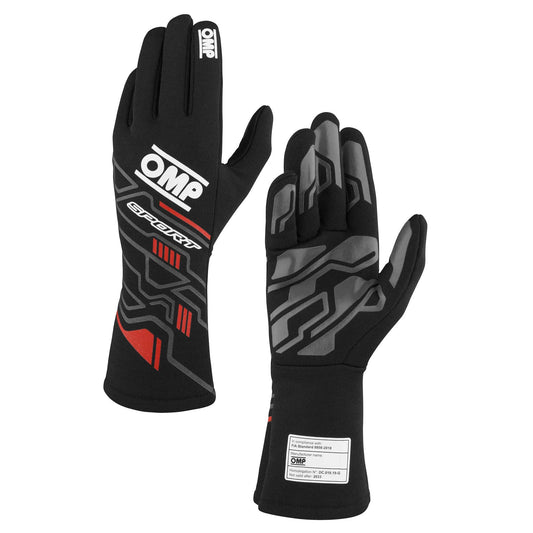 FIRST GLOVES FIA 8856-2018 BLACK  -  IB0-0777-A01-073-XS