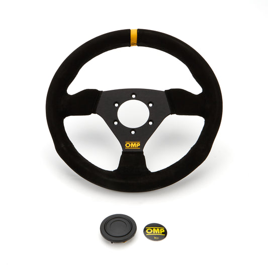 Steering Wheel Trecento Black Suede Leather  -  OD0-1975-071