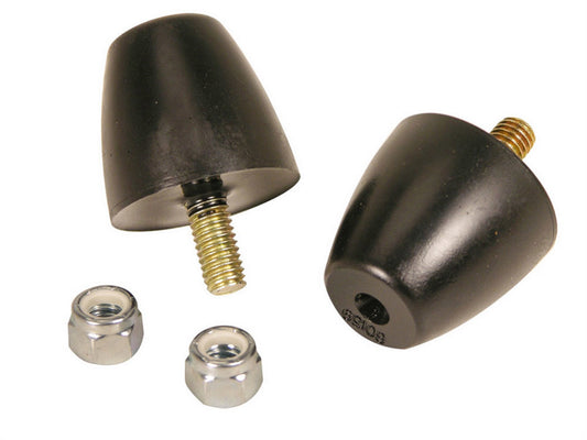 Bump Stop 1-9/16 x 1-5/8 Cone Style Pair  -  19-1317-BL