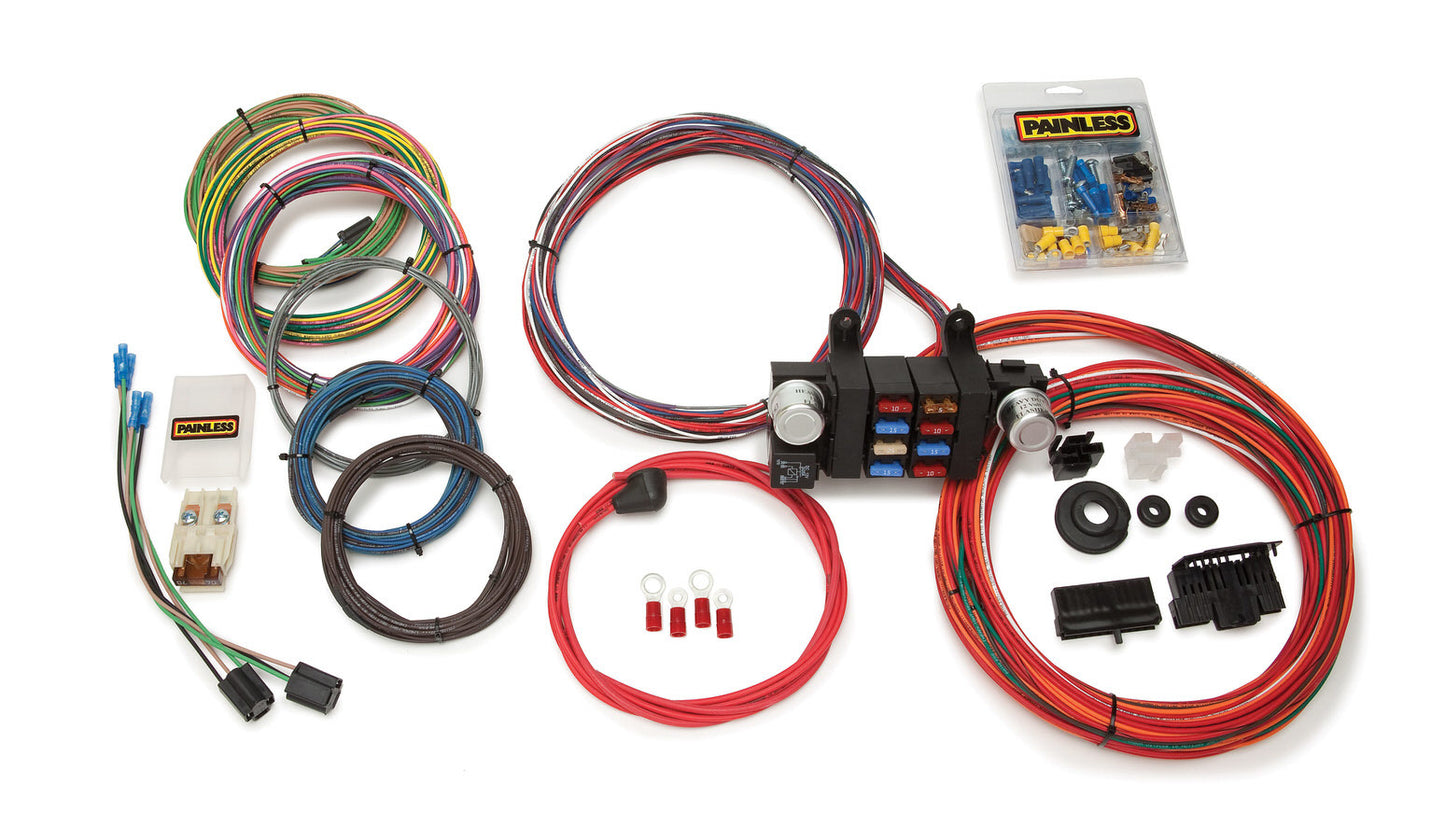 18 Circuit T-Bucket Wiring Harness  -  10308