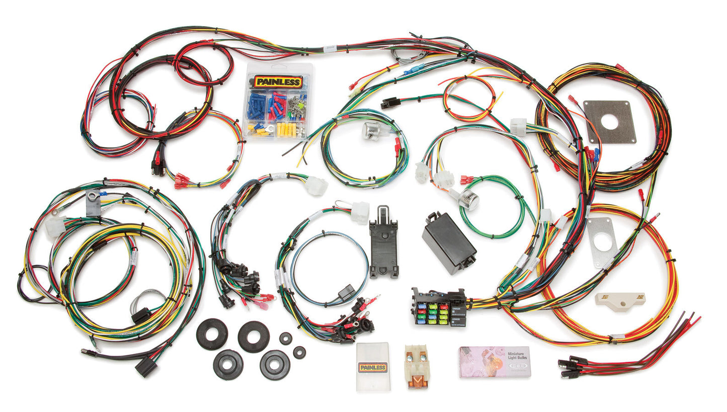 1965-66 Mustang Chassis Harness 22 Circuits  -  20120