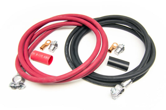 Battery Cable Kit (8ft. Red & 8ft. Black Cables)  -  40107