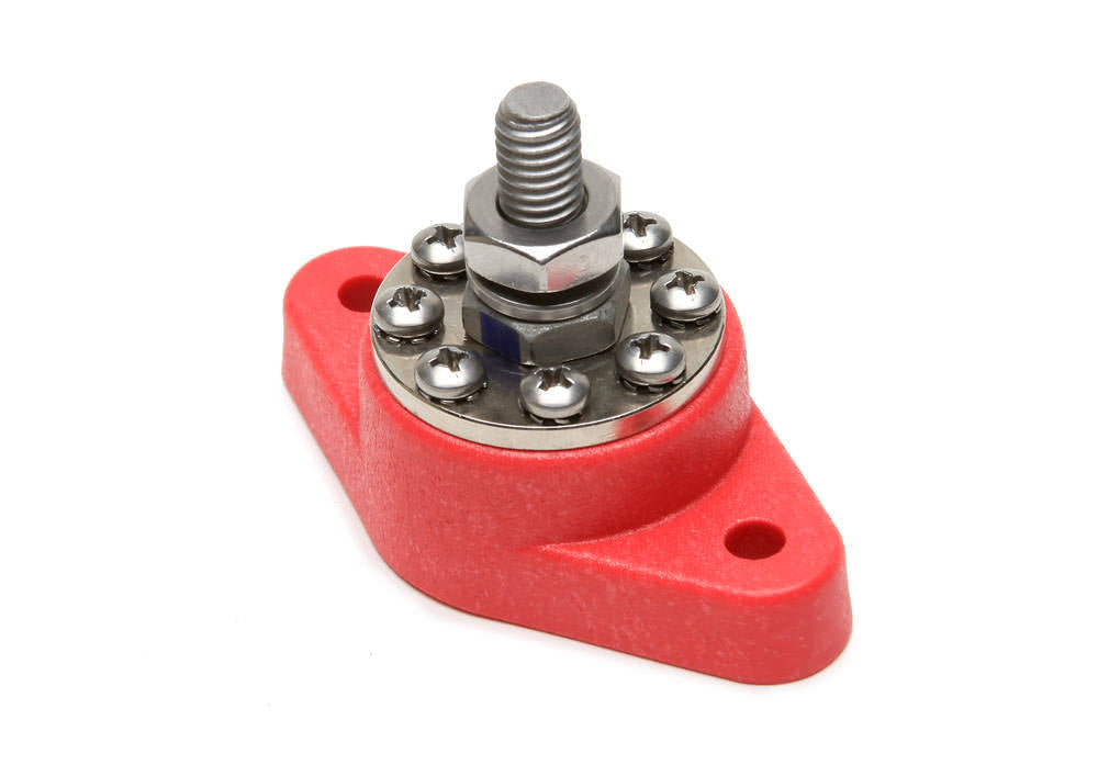 8-Point Distribution Block (Red)  -  80114