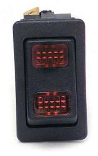 Rocker Switch Red  -  80403