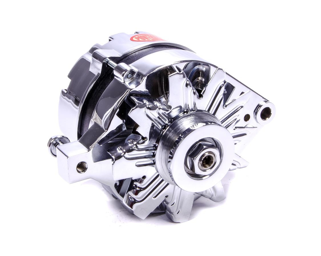 Chrome Ford Alternator 75 Amp  -  17078