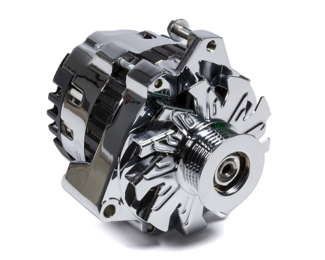 Chrome GM CS130 140 Amp Alternator  -  37861