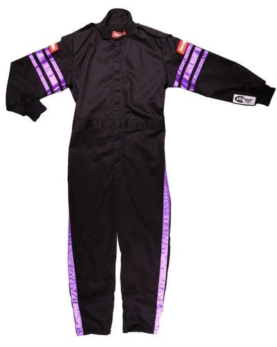 Black Suit Single Layer Kids XX-Small Purple Tri  -  1950590RQP