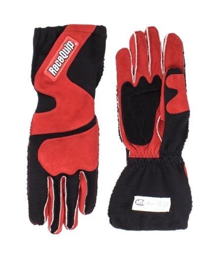 Gloves Outseam Black/Red Large SFI-5  -  356105RQP