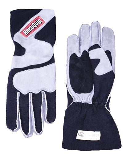 Gloves Outseam Black/ Gray Large SFI-5  -  356605RQP