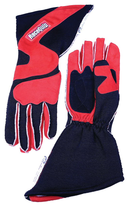 Gloves Outseam Black/Red Large SFI-5  -  359105RQP