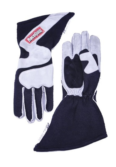 Gloves Outseam Black/ Gray Medium SFI-5  -  359603RQP